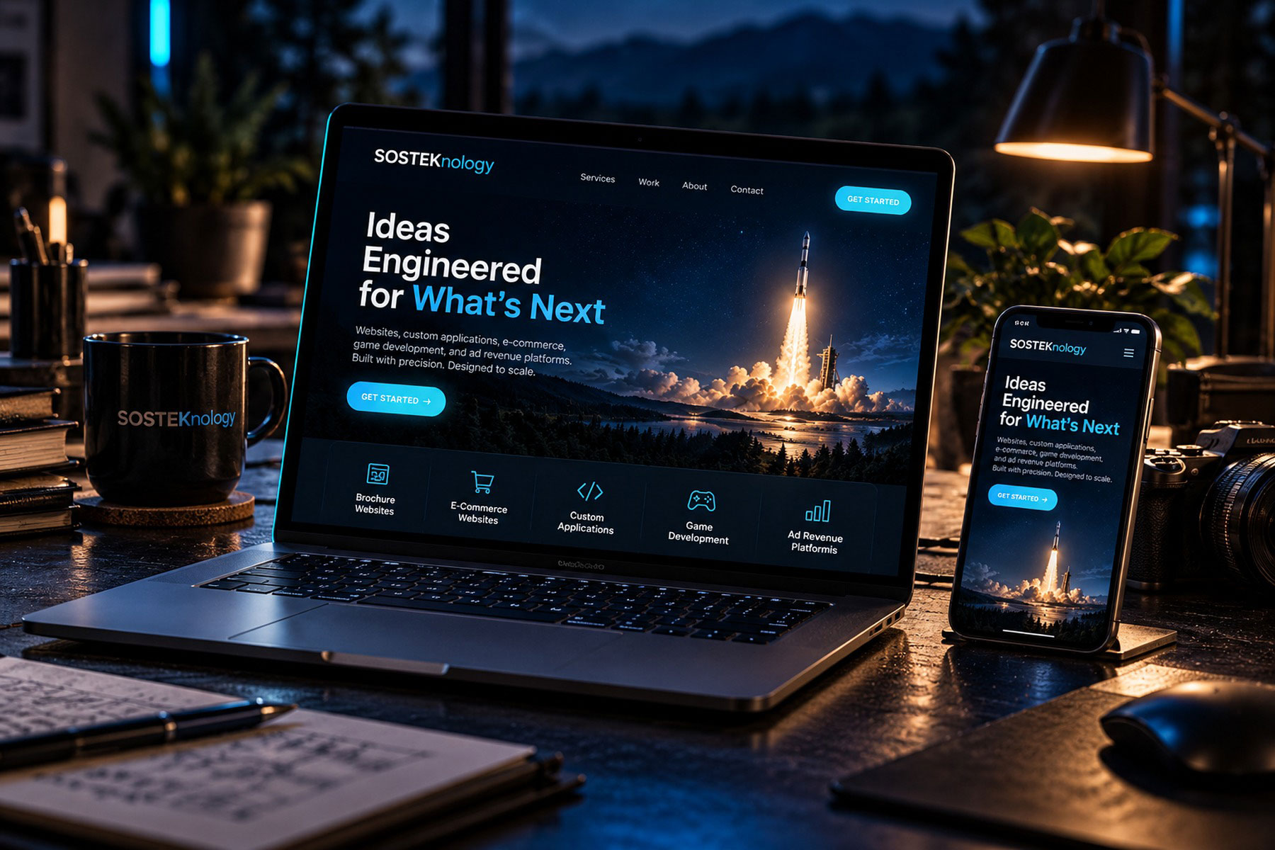 Business website design